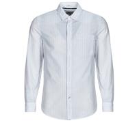 Pepe Jeans Adison Long Sleeve Shirt Blanc L Homme