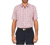 Chemise hommes Pierre Cardin CH MC CARREAU GRAPHIQUE Blanc EU S