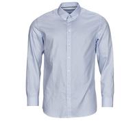 Chemise hommes Selected ETHAN MICRO MOTIF SLIM FIT Bleu EU L