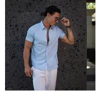 Chemise hommes THEAD. BRUCE Marine EU S