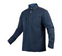 Endura Hummvee Shacket Hommes Veste de vélo S Bleu foncé