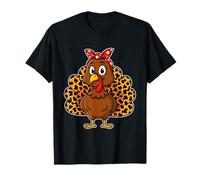 Chemise Humoristique Happy Turkey Day Girl Boy Men Women Thanksgiving T-Shirt