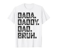 Chemise humoristique pour la fête des pères « Dada Daddy Dad Bruh » 2025 T-Shirt