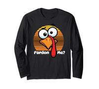 Chemise Humoristique Turquie Pardon Me Thanksgiving Dad 2025 Manche Longue