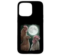 Chemise Hurlant à la Lune - Funny Chicken Shirt - Poulet Coque pour iPhone 15 Pro Max