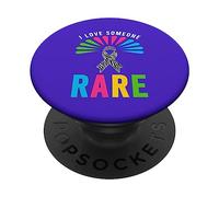 Chemise « I Love Someone Rare Disease » - Journée des Maladies rares 2026 PopSockets PopGrip Adhésif