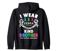 Chemise « I Wear Zebra for My Brother » - Journée des Maladies rares 2026 Sweat à Capuche