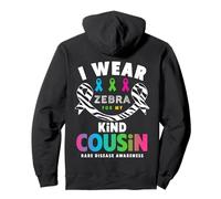 Chemise « I Wear Zebra for My Cousin » - Journée des Maladies rares 2026 Sweat à Capuche