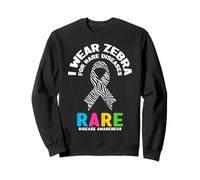 Chemise « I Wear Zebra for Rare Disease » - Journée des Maladies rares 2026 Sweatshirt
