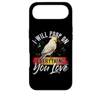 Chemise I Will Poop on Everything You Love Cockatiel Coque pour iPhone Air