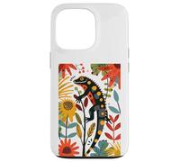 Chemise Iguane Reptiles Lézards Colorés Motif Reptile Coque pour iPhone 13 Pro