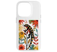 Chemise Iguane Reptiles Lézards Colorés Motif Reptile Coque pour iPhone 14 Pro