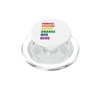 Chemise Illusion d'optique - Chemise aux Couleurs de l'arc-en-Ciel PopSockets PopGrip pour MagSafe