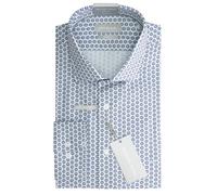 Chemise ImprimÃ©e slim Michael Kors Modern Bleu 39