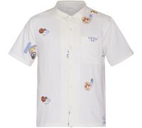 Chemise imprimÃ© KnowledgeCotton Apparel Box fit Blanc S