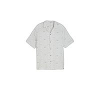 Chemise imprimÃ© viscose lin Tom Tailor Denim relaxed Vert M