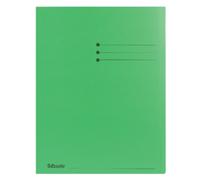 Chemise imprimée à bord décalé 180 g Esselte 22 x 31,5 cm vert - Paquet de 100