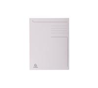 Exacompta Forever - Chemise À 3 Rabats - 2 Mm - Folio - Pour 200 Feuilles - Gris Clair