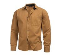 Chemise Indicode pour hommes chemise à manches longues INBroidy chemise décon...