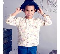 Chemise Intersaison Coton Étoiles Robinson Blanc Multicolore 10A