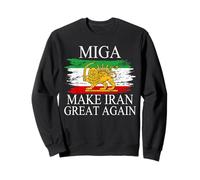 Chemise iranienne Make Iran Great Again Emblème of Iran MIGA Cadeau Sweatshirt