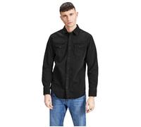 Chemise - Jack & Jones - Essential Sheridan - Noir - Manches longues - 100% Coton S