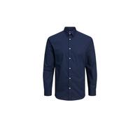 Chemise Jack & Jones Hommes En Mixte Coton, Couleur Bleu Modèle : 12238173 N/A