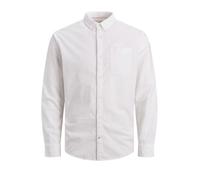 Jack & Jones Oxford Long Sleeve Shirt Blanc L Homme