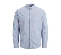 Chemise - Jack & Jones - Oxford - Bleu cashmere - Manches longues - 100% coton XL