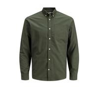 Jack & Jones Oxford Long Sleeve Shirt Vert S Homme