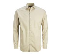 Jack & Jones Blaparker Long Sleeve Shirt Beige S Homme