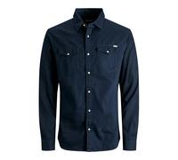 Jack & Jones - Chemise Sheridan en jean manches longues Slim Homme Bleu foncé XXL