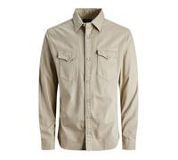 Chemise Jack & Jones Sheridan - marron clair XXL