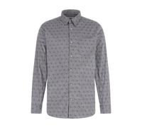 Chemise jacquard Guess All Over 4G Bleu S