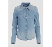 Chemise jeans femme Guess Riley - mid tone blue - L L