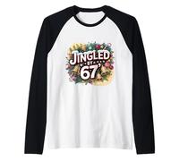 Chemise Jingled Funny Christmas Meme Sixty Seven Bells Manche Raglan