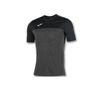 Chemise - JOMA - WINNER - Noir anthracite - Manches courtes - 100% polyester L