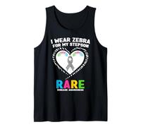 Chemise Journée des Maladies rares 2026 - I Wear Zebra for My Stepson Débardeur