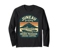 Chemise Juneau Alaska Cruise Capital Inside Passage Souvenir Manche Longue