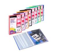 Chemise Kangourou À Spirale Archivex-Star 20 Pochettes Découpées Couleur Verte