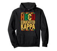 Chemise Kappa HBCU Educated Historical Black History Month Sweat à Capuche
