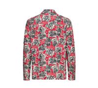 Chemise king kérosin aop rouge foncé King kérosin