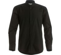 Chemise Kustom Kit pour homme, col montant, manches longues RW4510 (2XL) (Noir)