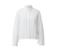 Chemise lÃ©gÃšre en voile de coton avec dÃ©tail de nÅuds femme s.Oliver Blanc 46
