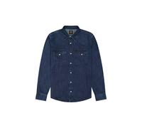 Lee Western Regular Fit Long Sleeve Shirt Bleu M Homme