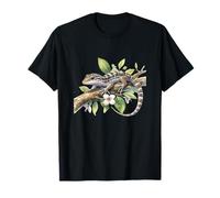 Chemise lézard mignon mur commun lézard T-Shirt
