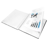 Chemise liderpapel vitrine avec spirale 20 pochettes polypropylène DIN A5 noir opaque