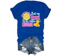 Chemise Life Gave Me Some Lemons, Life Gave Me Some Lemons But My Jesus He Be Making Lemonade Shirt, bleu marine, L