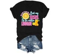 Chemise Life Gave Me Some Lemons, Life Gave Me Some Lemons But My Jesus He Be Making Lemonade Shirt, Noir , 3XL