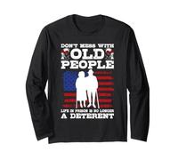 Chemise Life in Prison is Not Such a Dissuader Old People Manche Longue